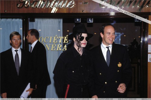 Michael visits Monaco 1993 (3)